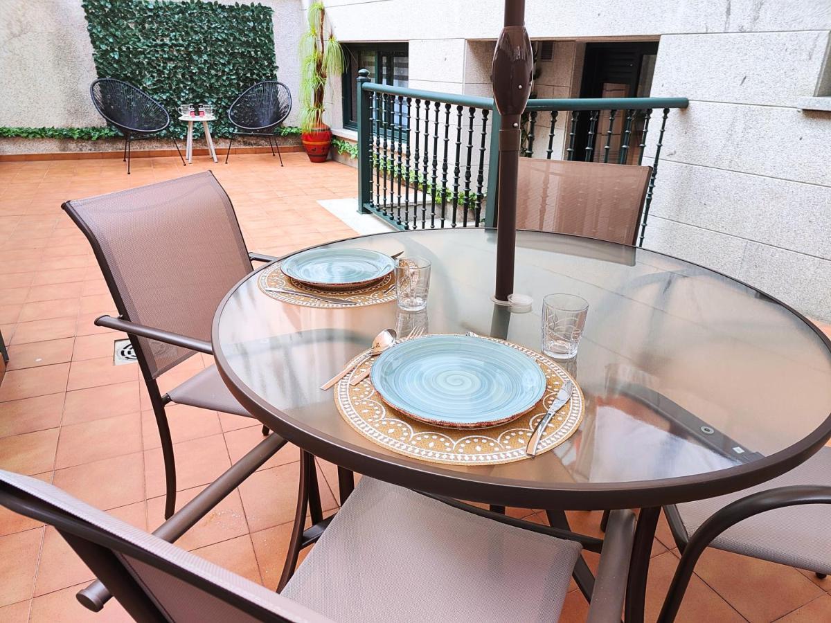 Bonito Apto Petfriendly Con Gran Terraza Y Parking Ideal Para Teletrabajar Vigo Extérieur photo