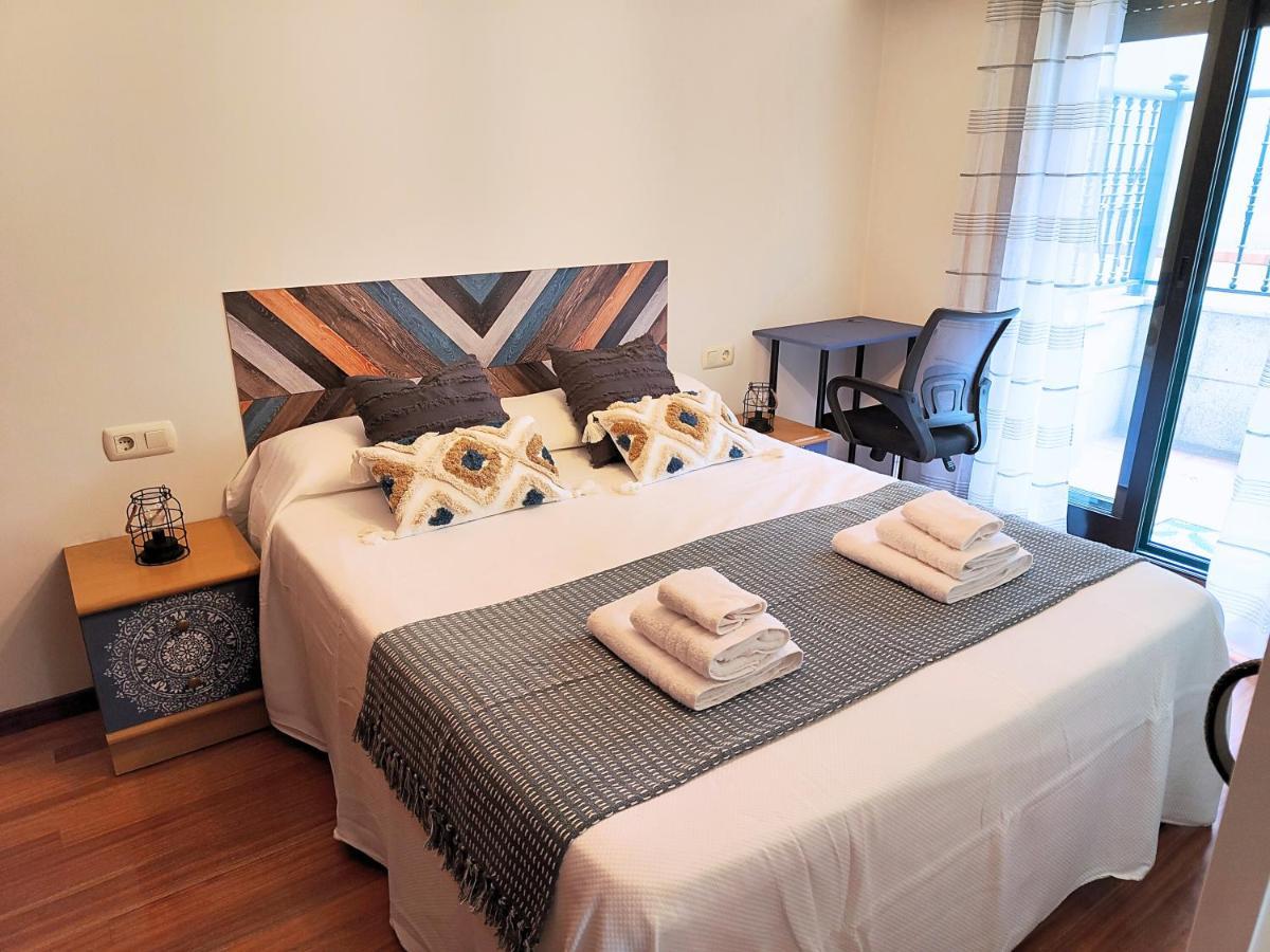 Bonito Apto Petfriendly Con Gran Terraza Y Parking Ideal Para Teletrabajar Vigo Extérieur photo