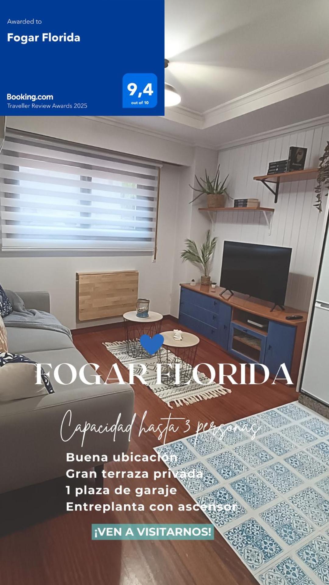Bonito Apto Petfriendly Con Gran Terraza Y Parking Ideal Para Teletrabajar Vigo Extérieur photo